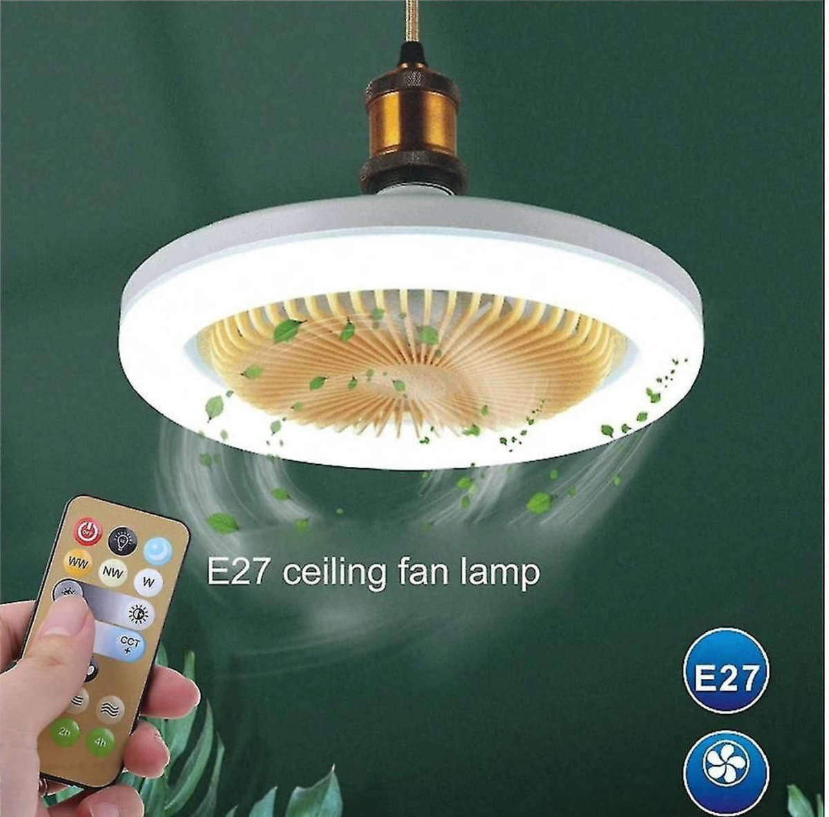 LED Multifunctional Ceiling Fan Ceiling Light