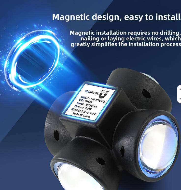 RIVVY TYPE-C Fast Charging Intelligent Sensor Lamp Ultra-long