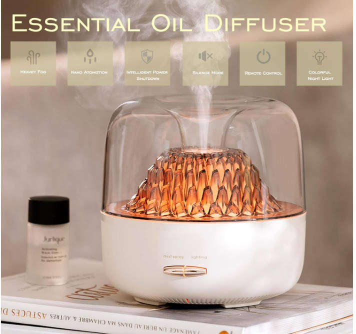 Cool Mist Humidifier Desk Humidifier Air Purifying Diffuser with Light AS-47