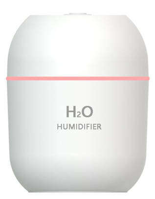 Portable Mini Humidifier, Personal Desktop Cool Mist Air Humidifiers for Baby, Travel AS-48-White