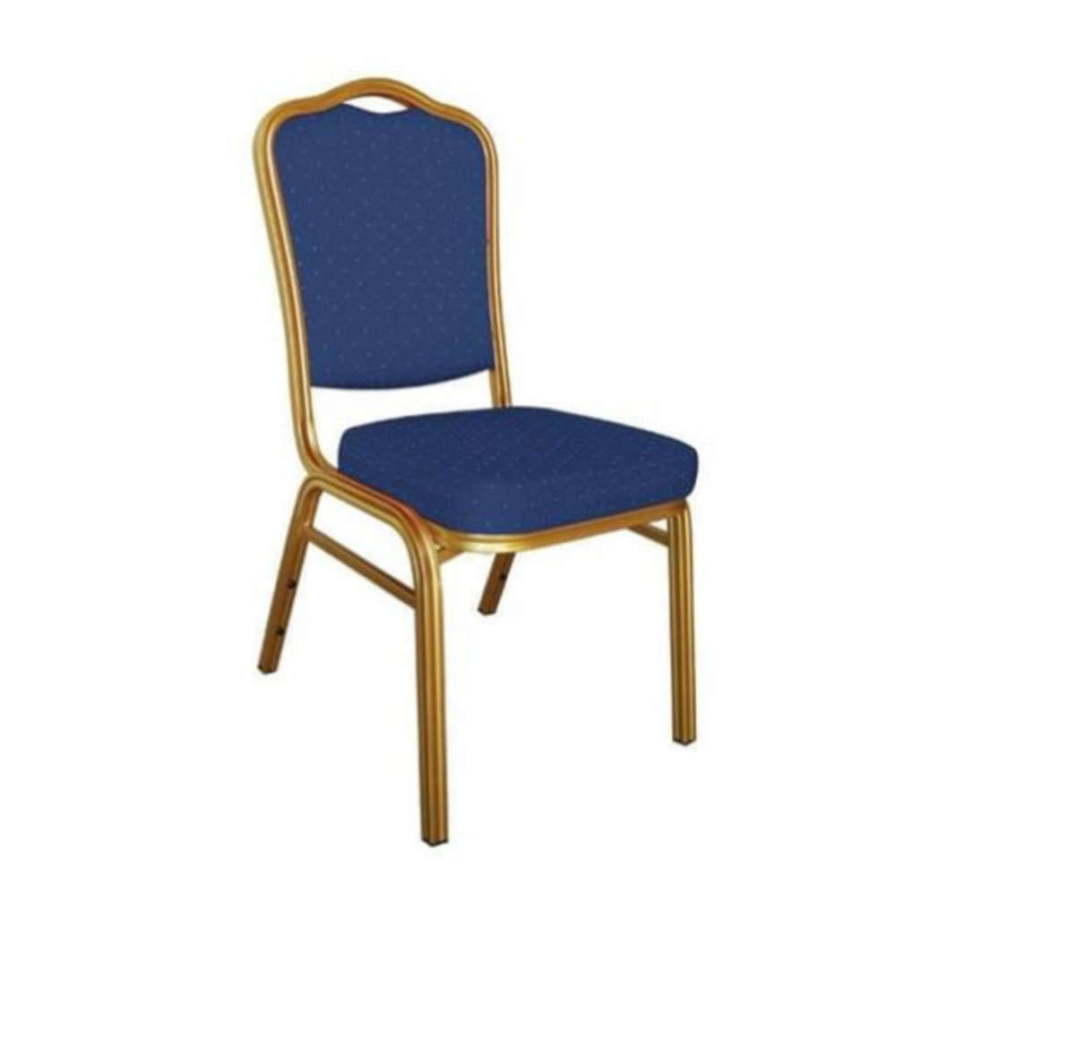 MS Conference Chair with Metal Frame - Blue