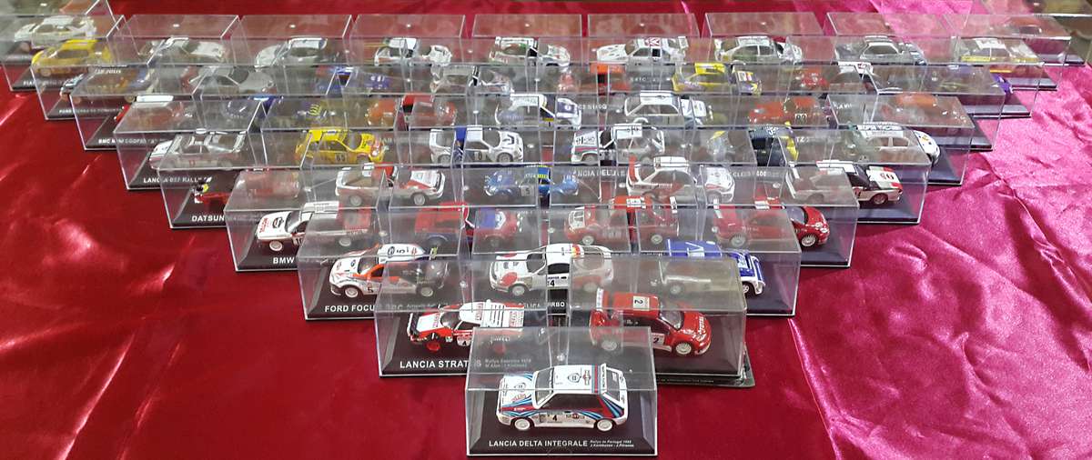 RALLY CAR COLLECTION - A UNIQUE MODEL COLLECTION!!!!!