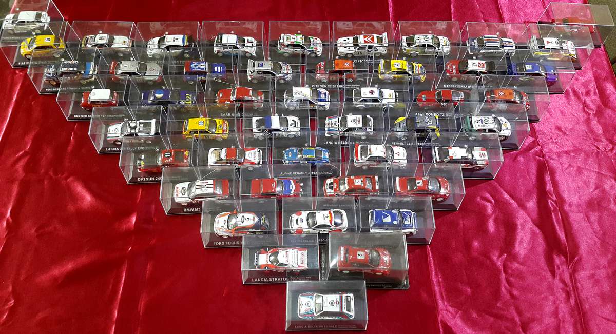 RALLY CAR COLLECTION - A UNIQUE MODEL COLLECTION!!!!!