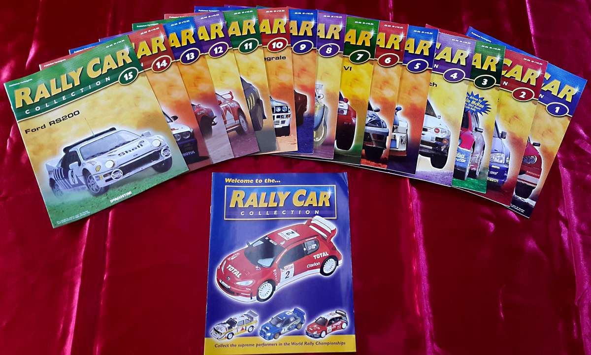 RALLY CAR COLLECTION - A UNIQUE MODEL COLLECTION!!!!!