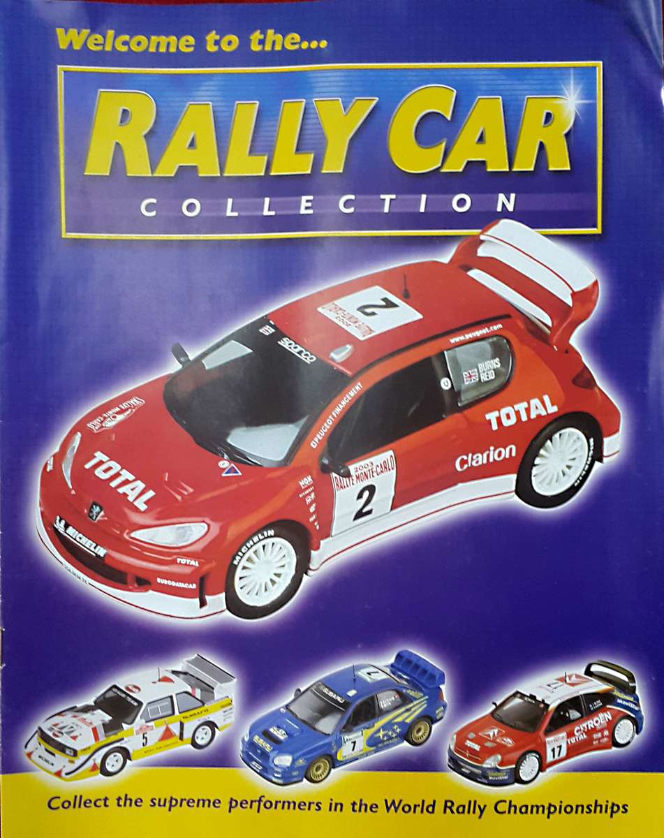 RALLY CAR COLLECTION - A UNIQUE MODEL COLLECTION!!!!!