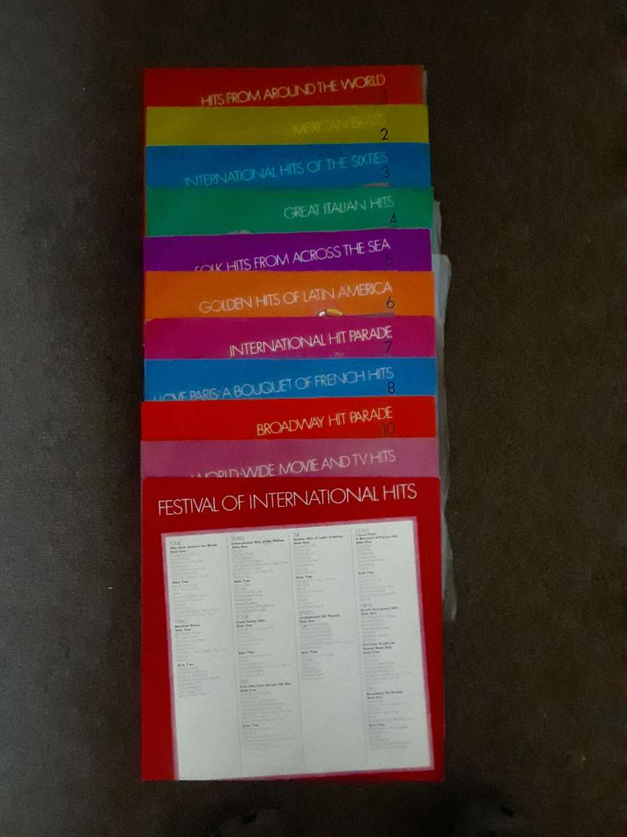 Instrumental Music - 10 x LP's