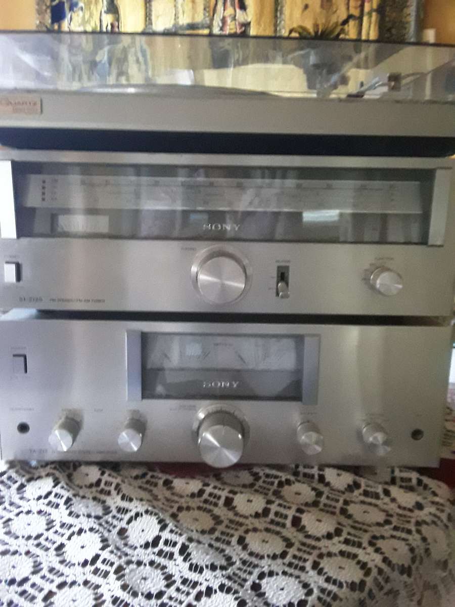 SONY - TECHNICS HI FI COMPONENTS