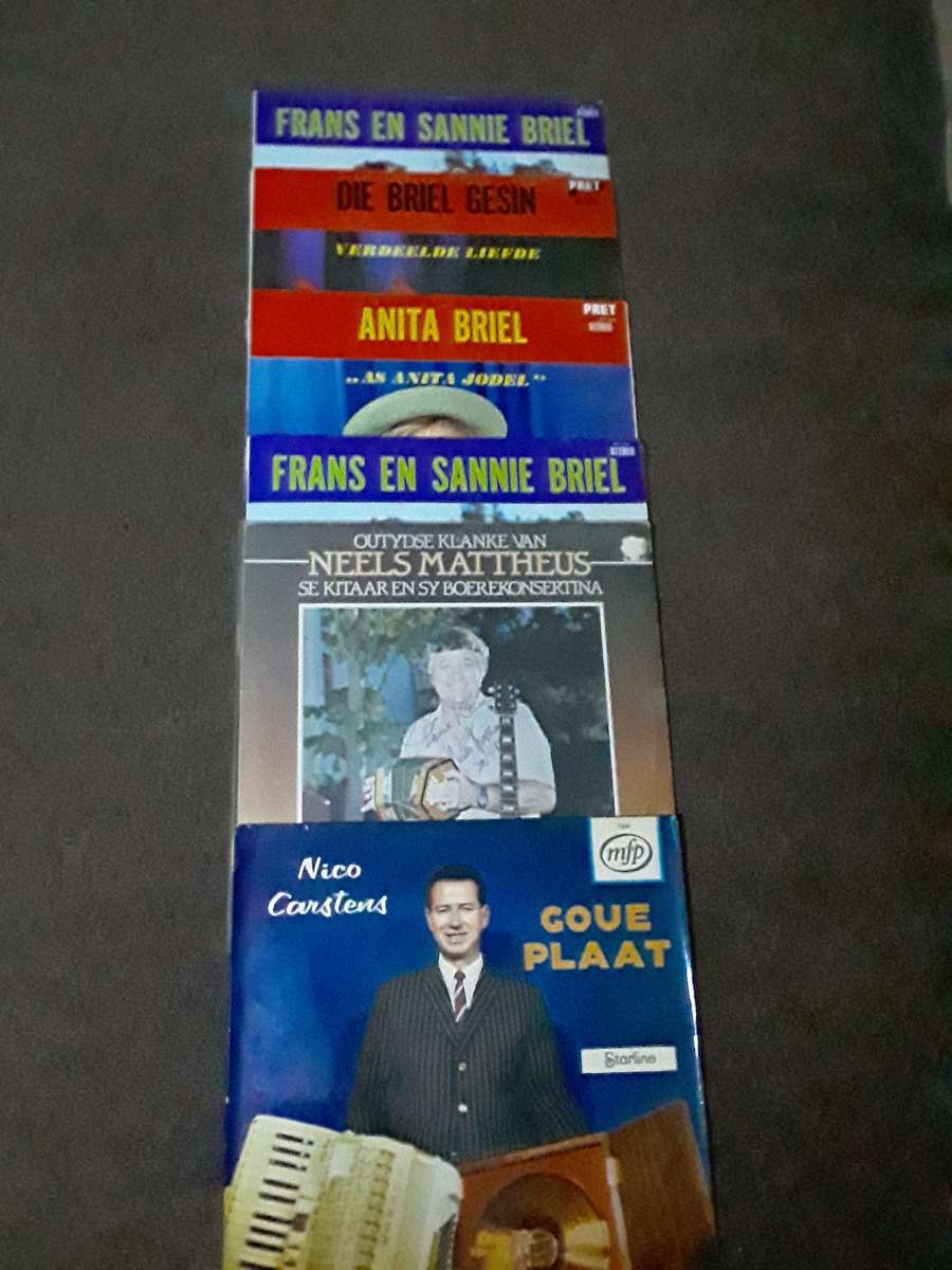 Nico Carstens Neels Mattheus Briels Nostalgic Memorabilia South African Music Artist