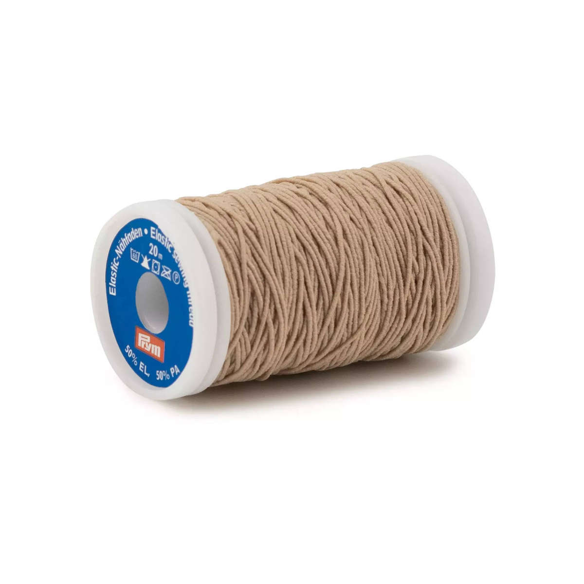 Prym Elastic sewing threads 0,5mm, sand