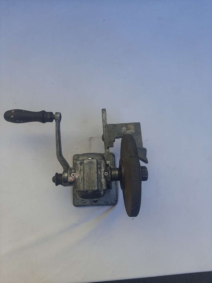 Vintage drill sharpener