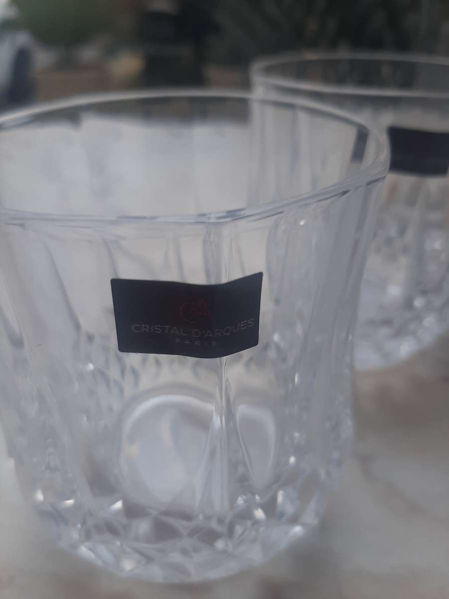 Crystal D'arques glasses