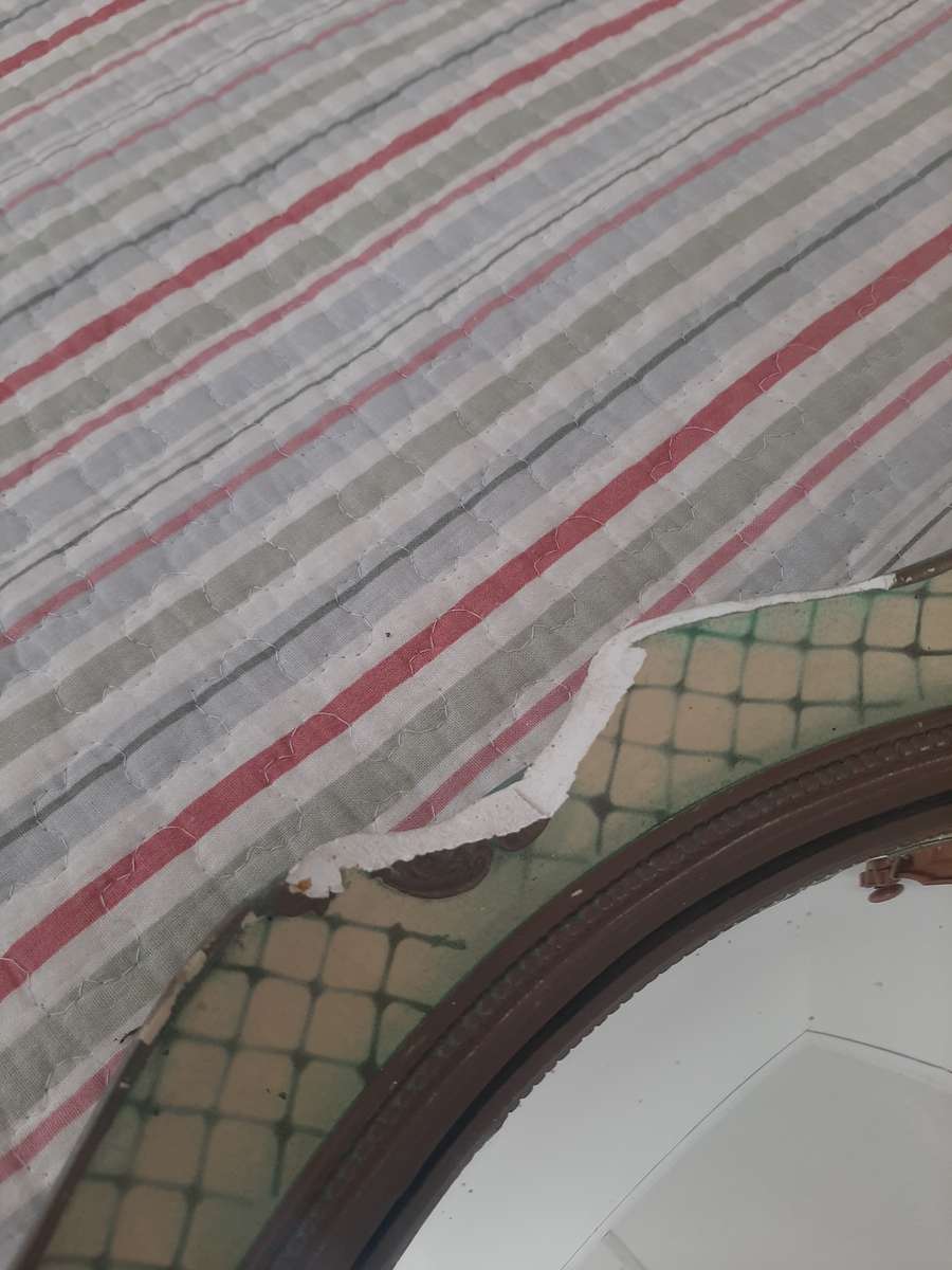 Vintage convex mirror