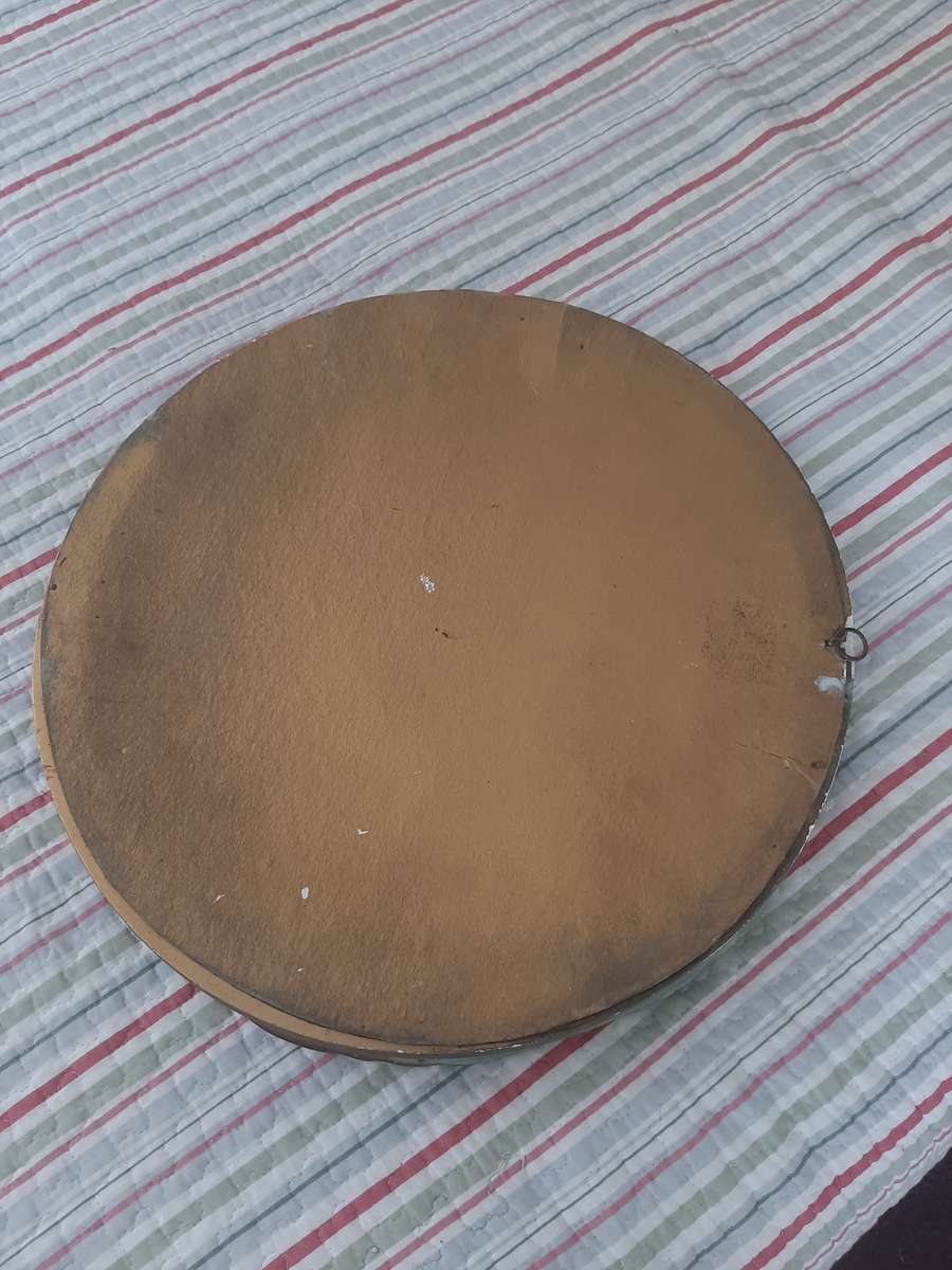 Vintage convex mirror