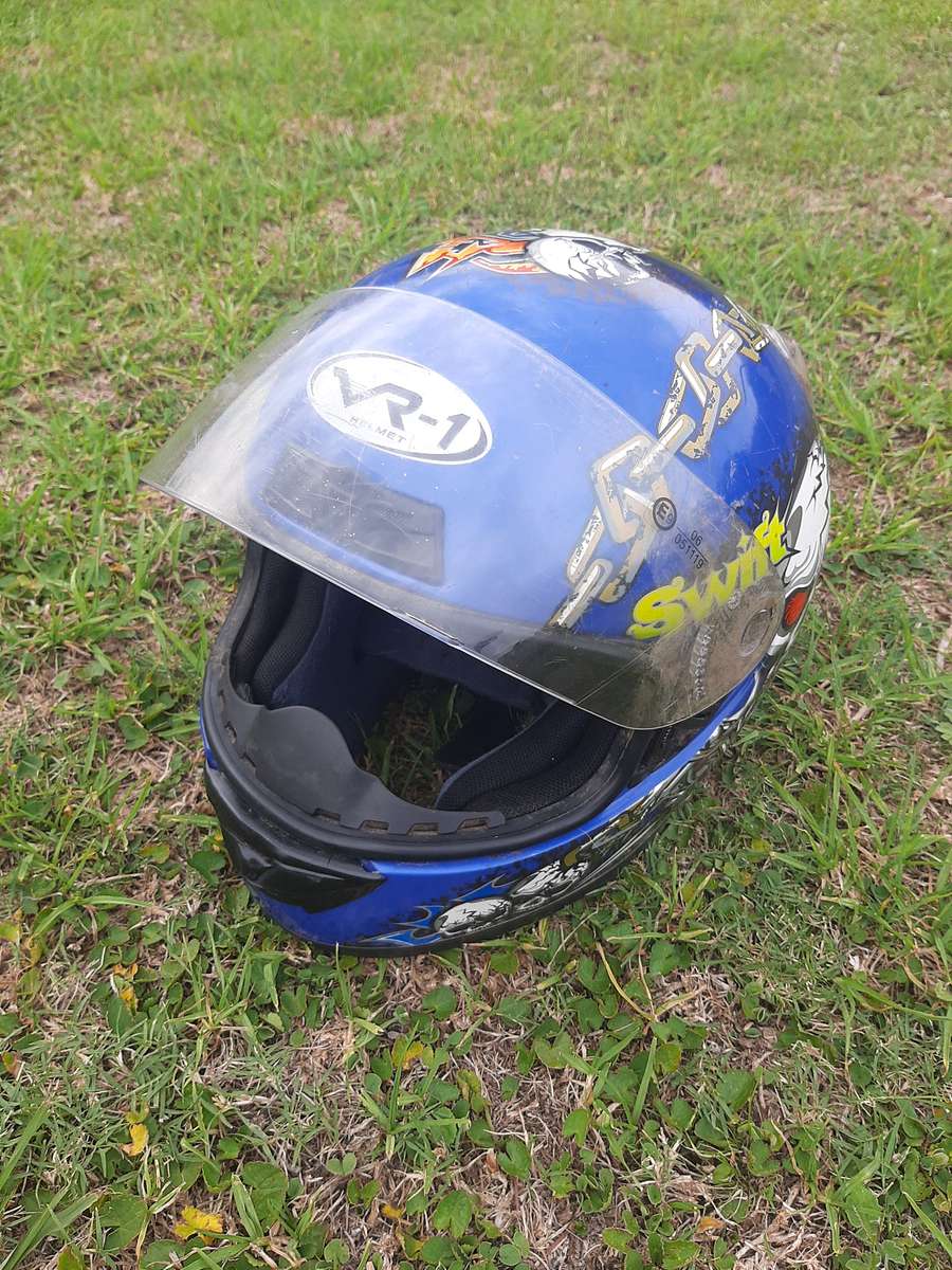 Motorbike helmet