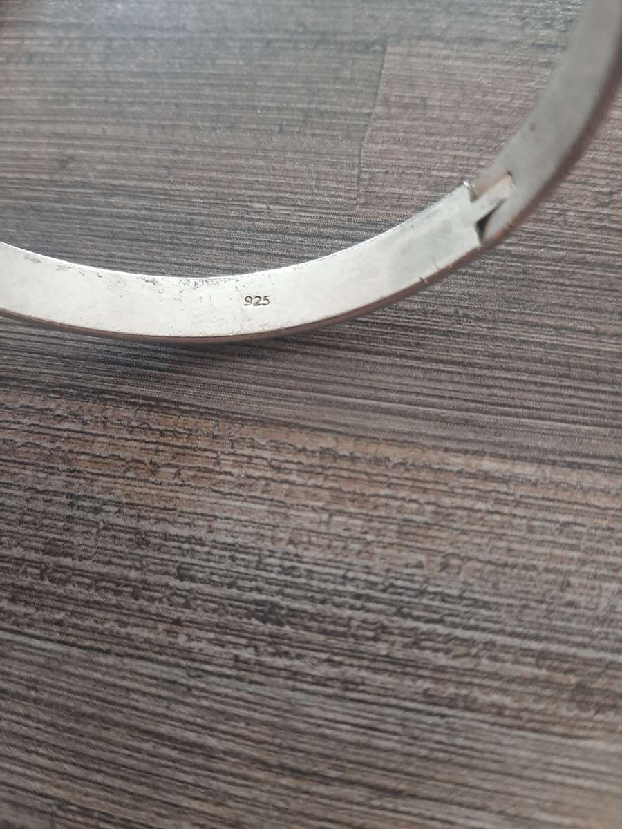 925 sterling silver ring and bangle