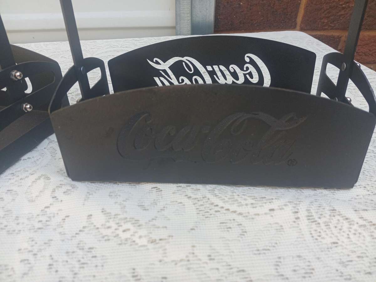 Coca cola serviette holder