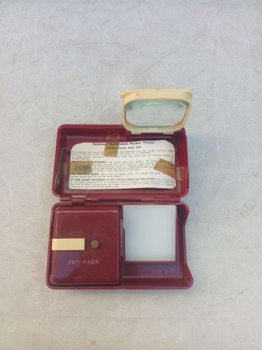 Vintage Paterson pocket viewer