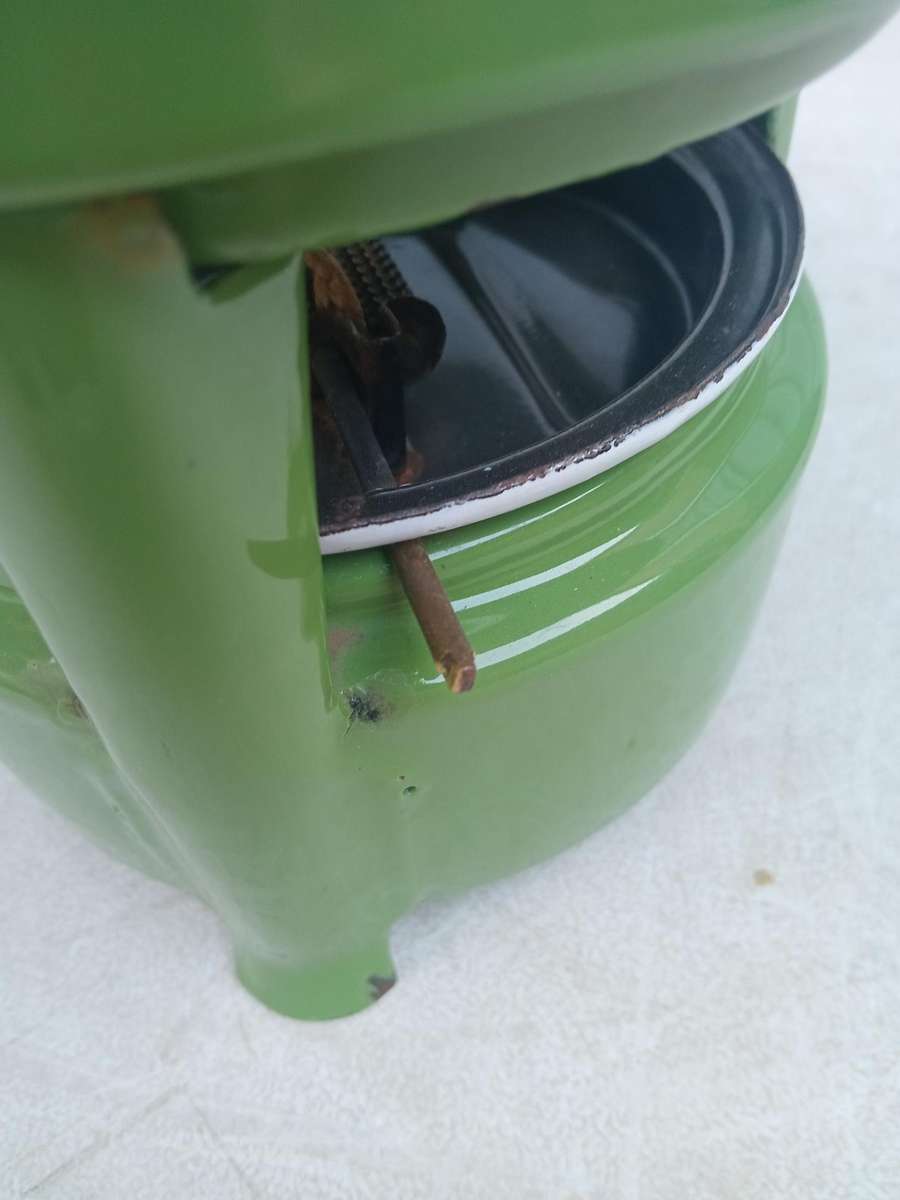 Vintage enamel stove