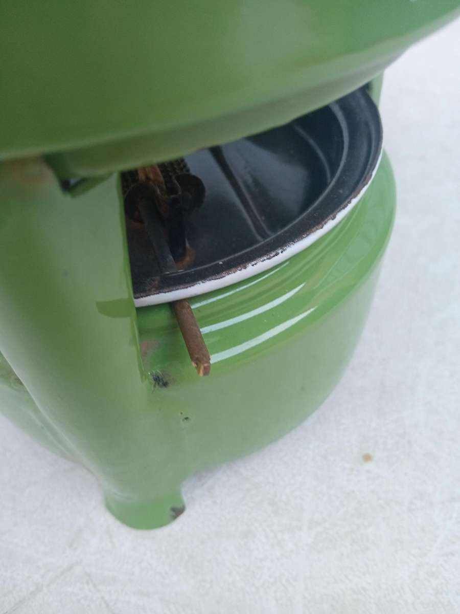 Vintage enamel stove