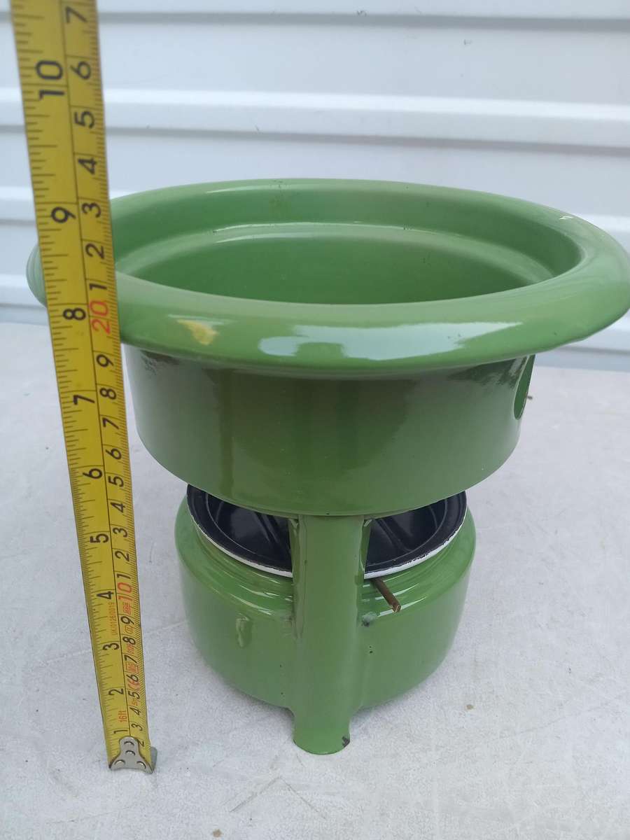 Vintage enamel stove