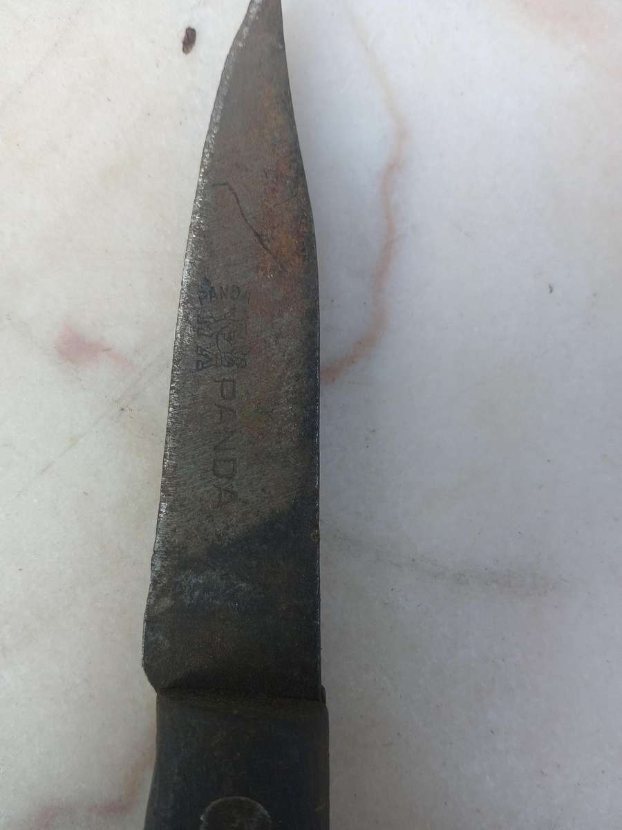 Vintage panda knife