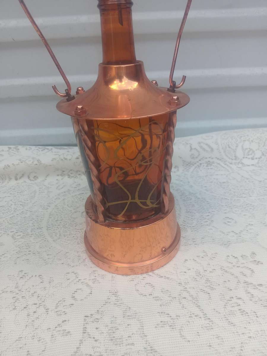 Vintage liquor music decanter