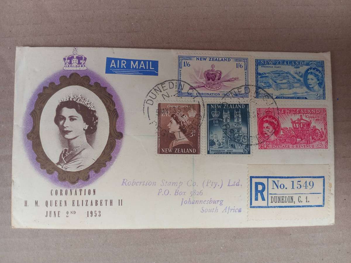 First day cover new Zealand