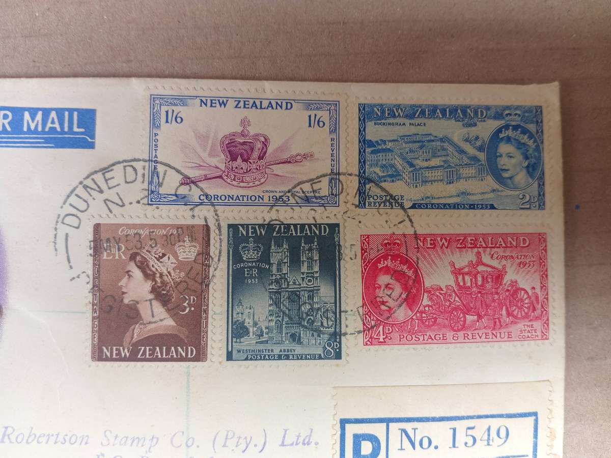 First day cover new Zealand