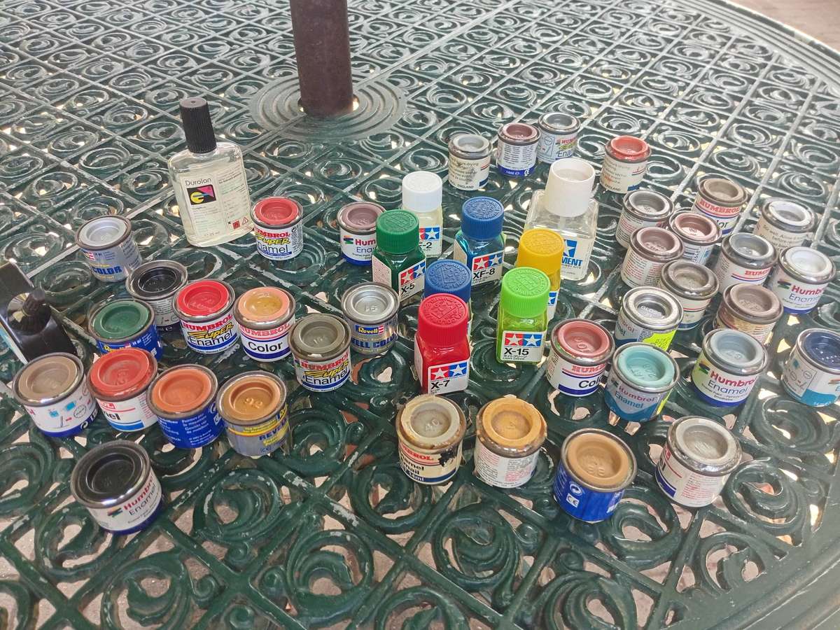 Humbrol enamel paint for hobbies