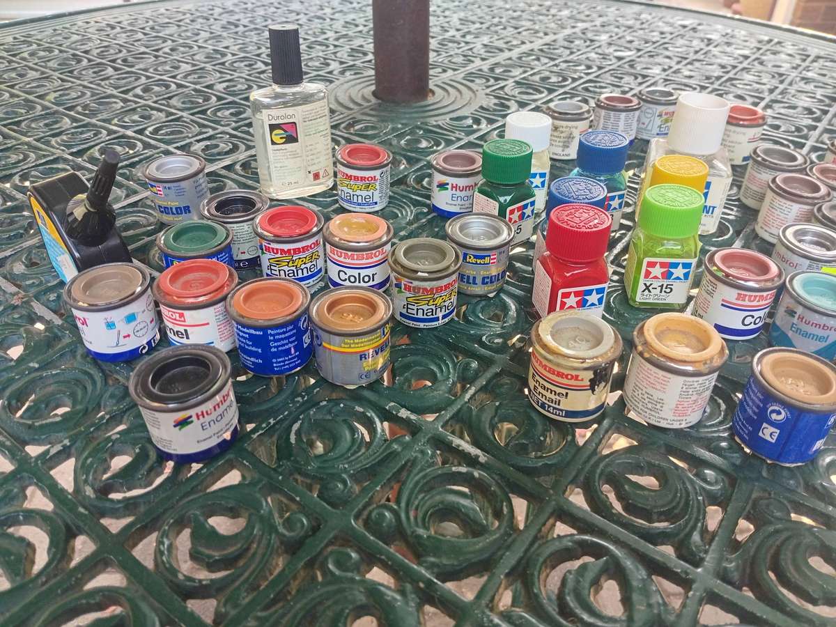 Humbrol enamel paint for hobbies