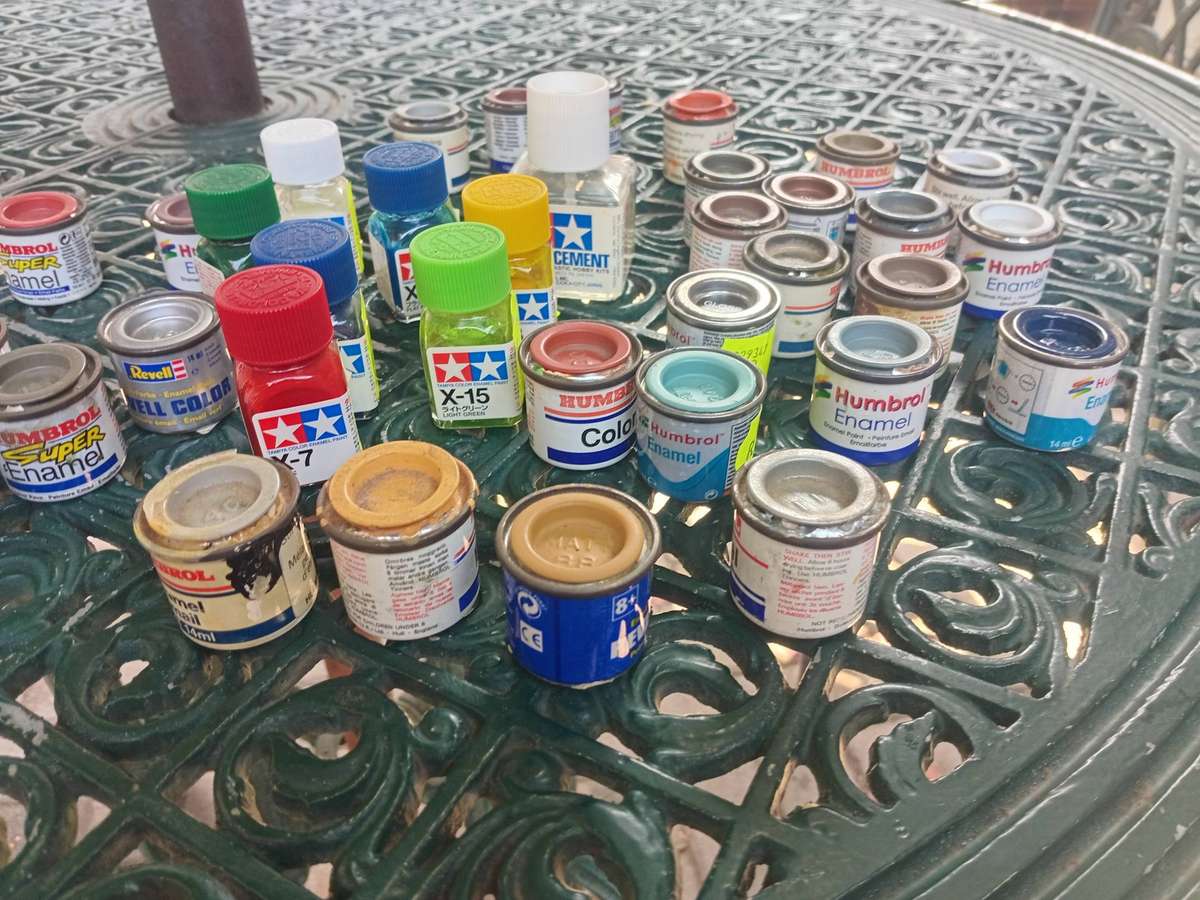 Humbrol enamel paint for hobbies