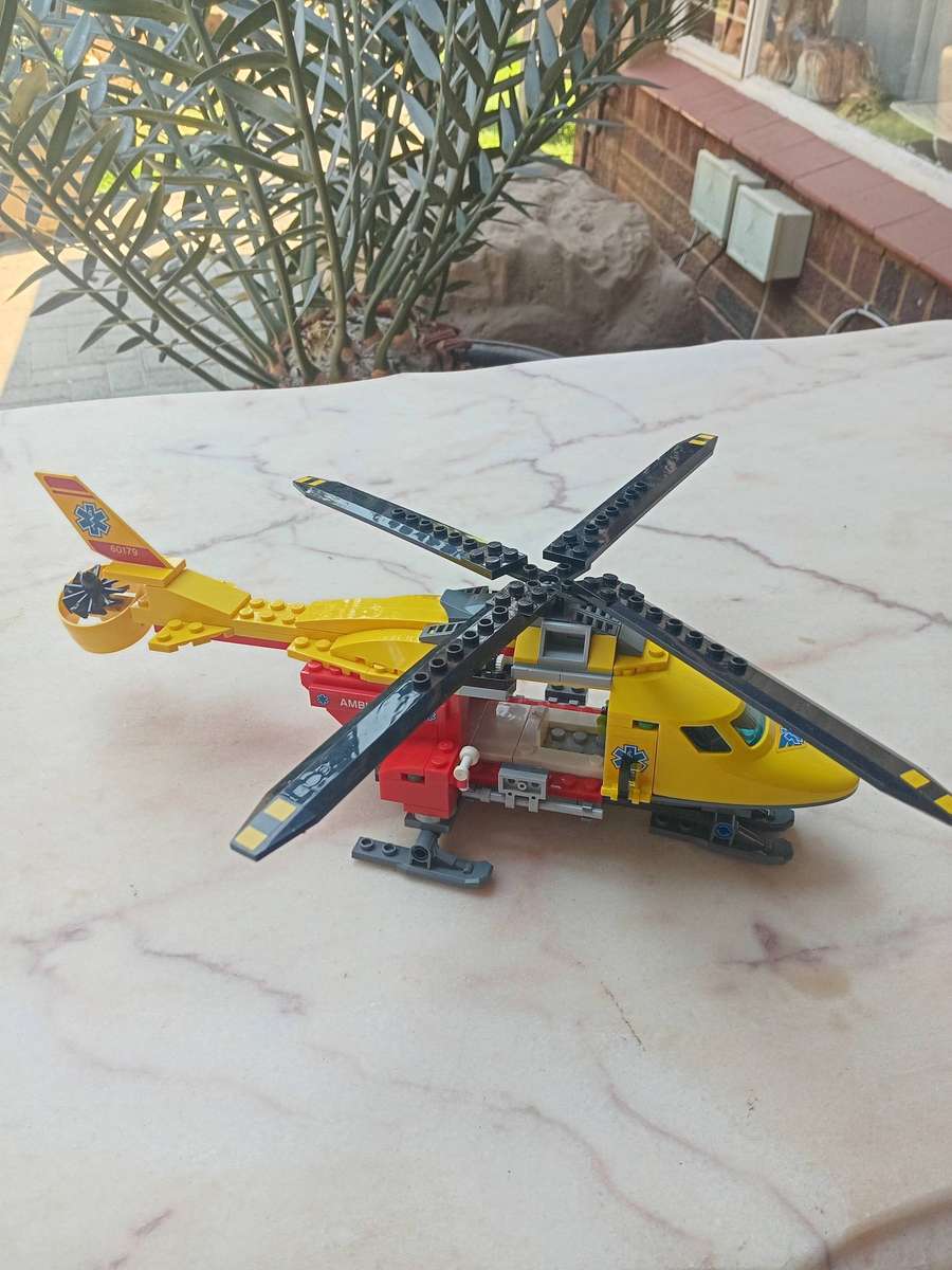 Lego city ambulance helicopter