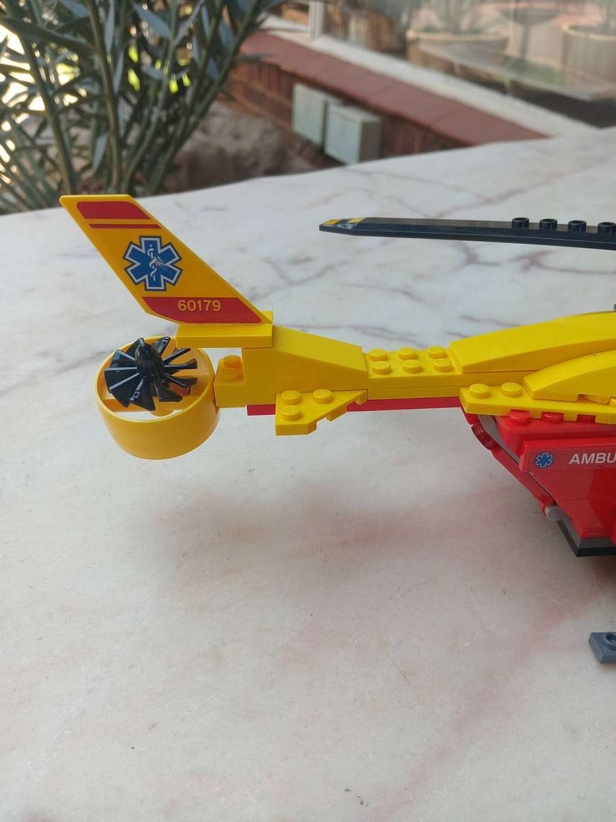 Lego city ambulance helicopter