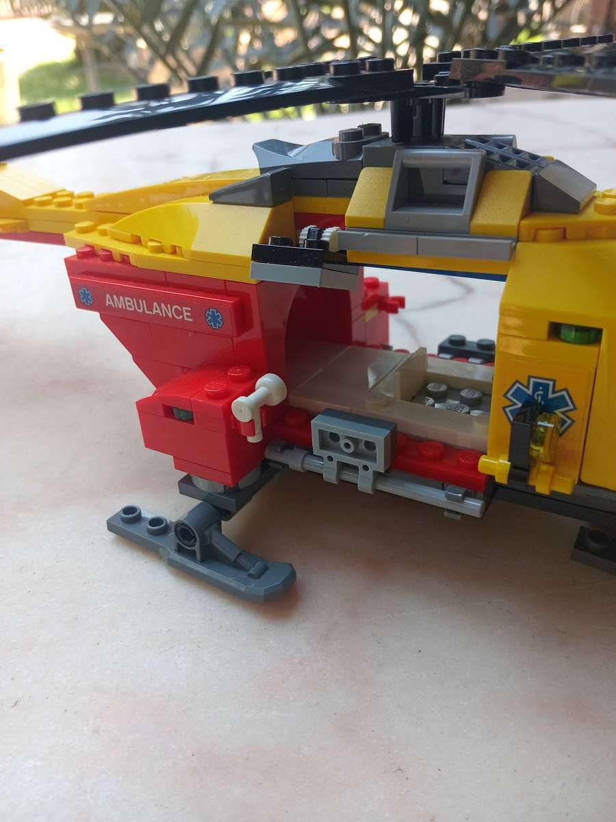Lego city ambulance helicopter