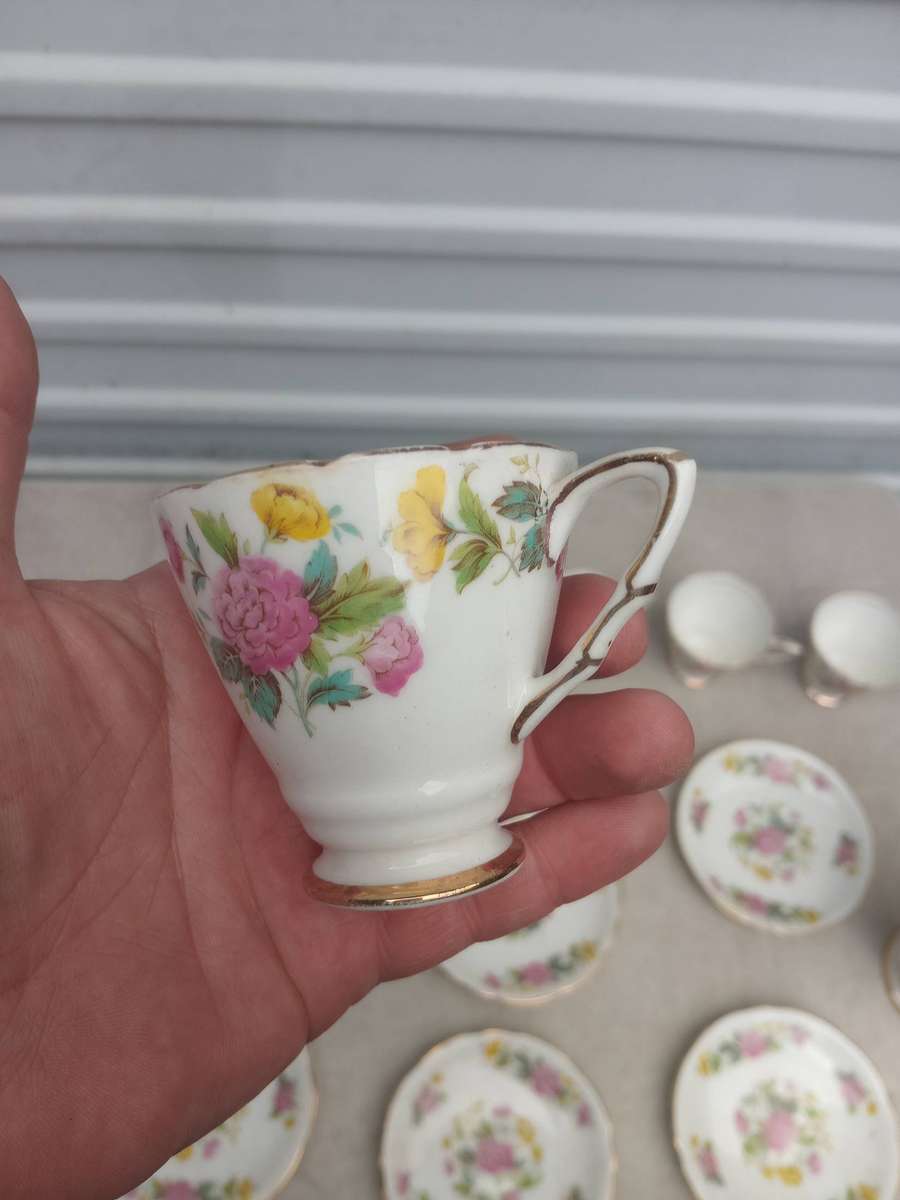 Royal Stafford bone chine tea set