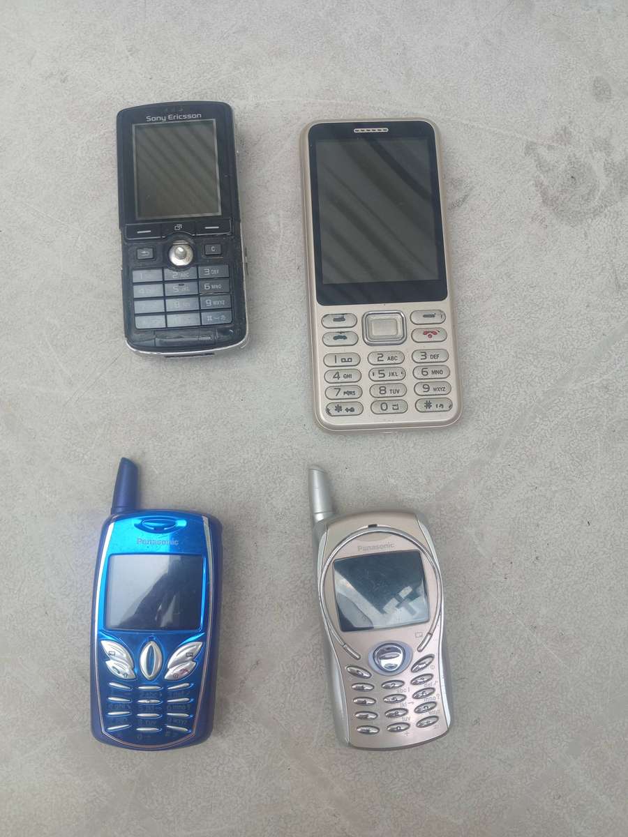 Vintage cellphones