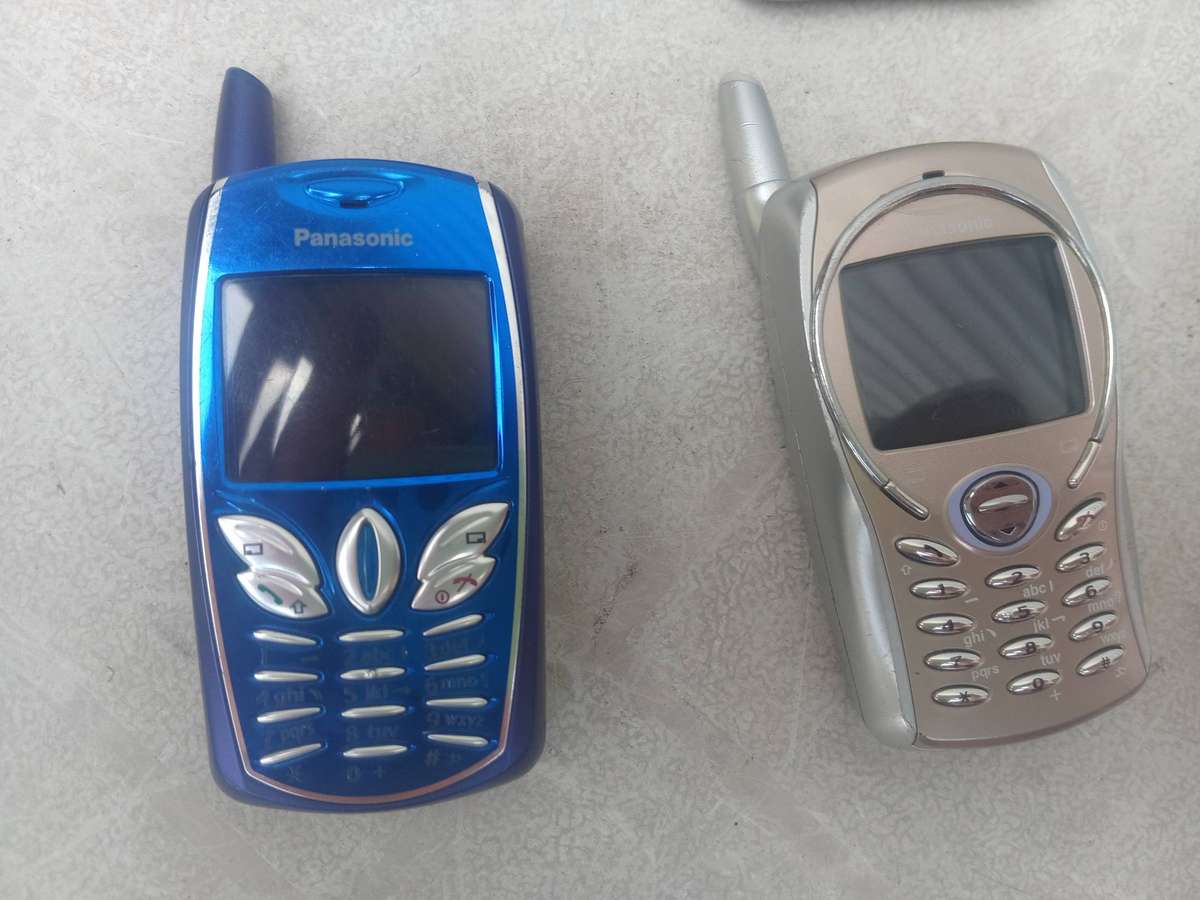 Vintage cellphones