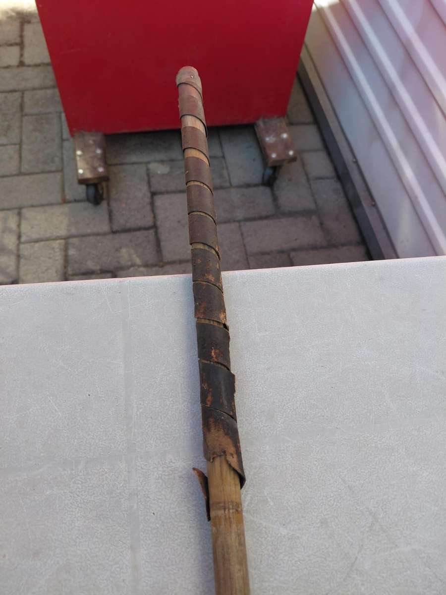 Vintage hickory golf club