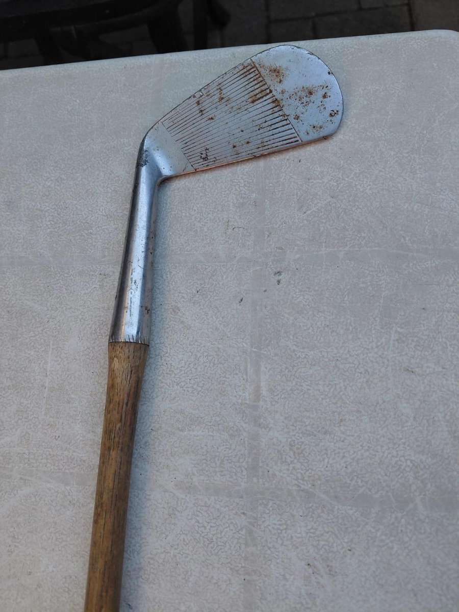 Vintage hickory golf club