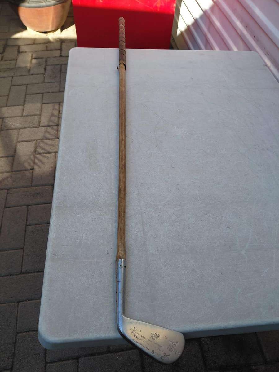 Vintage hickory golf club