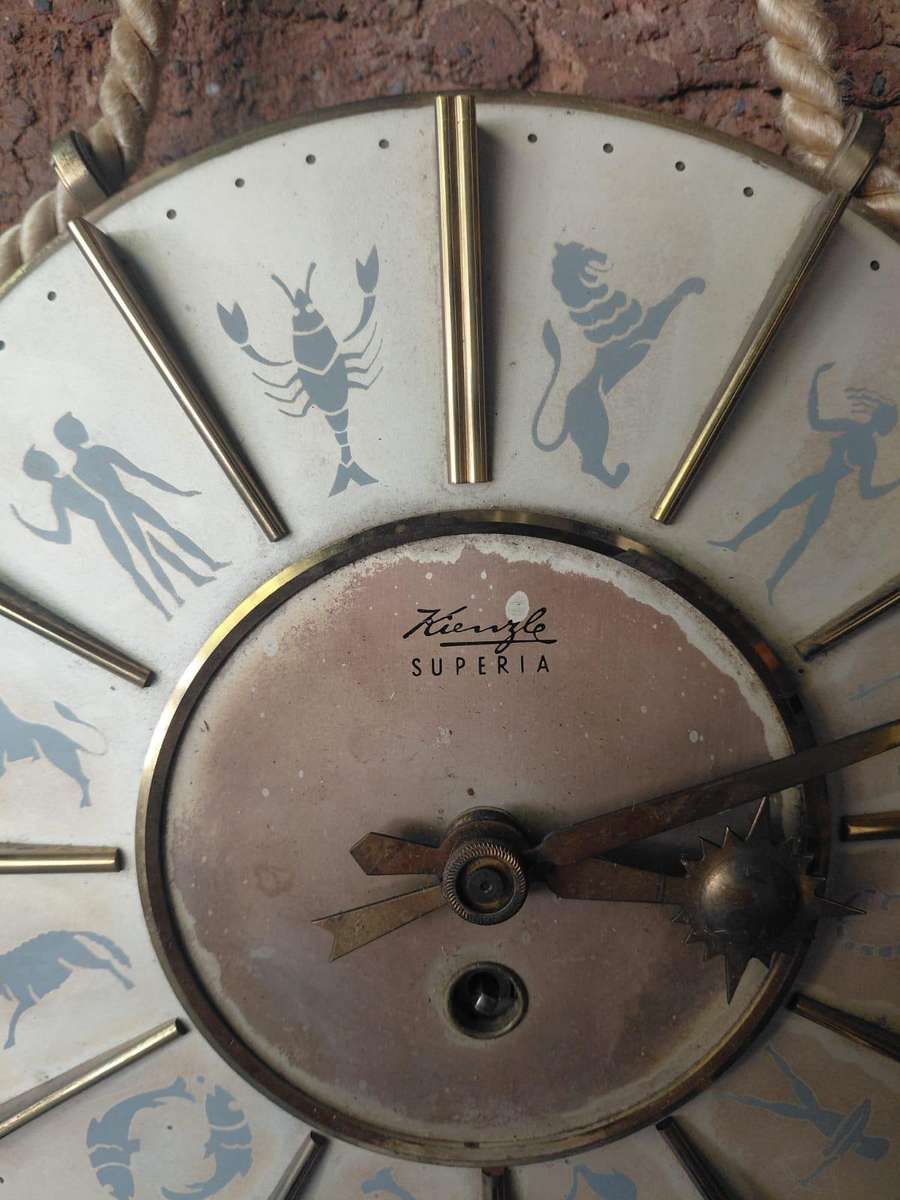 Vintage original kienzle wall clock