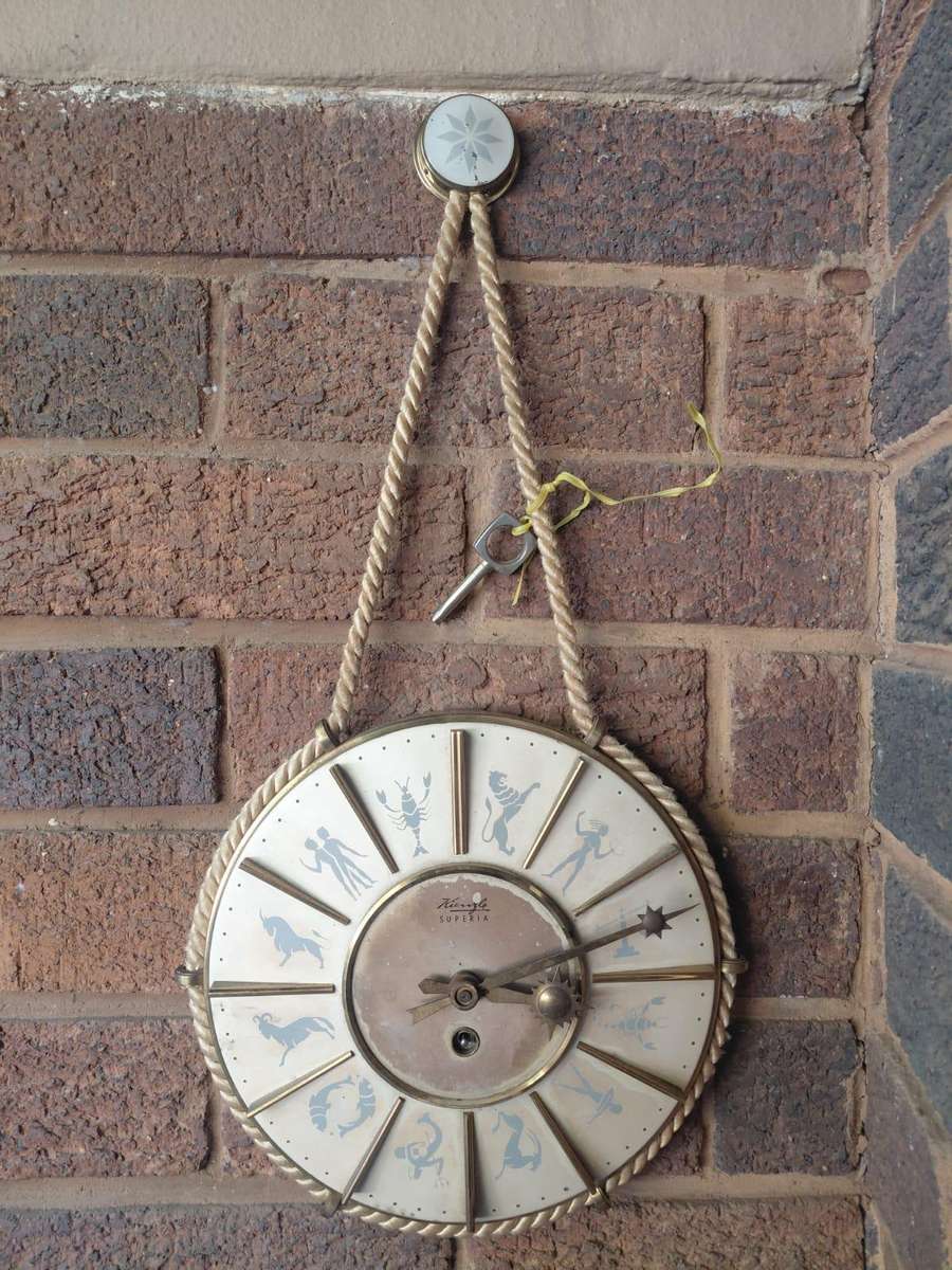 Vintage original kienzle wall clock