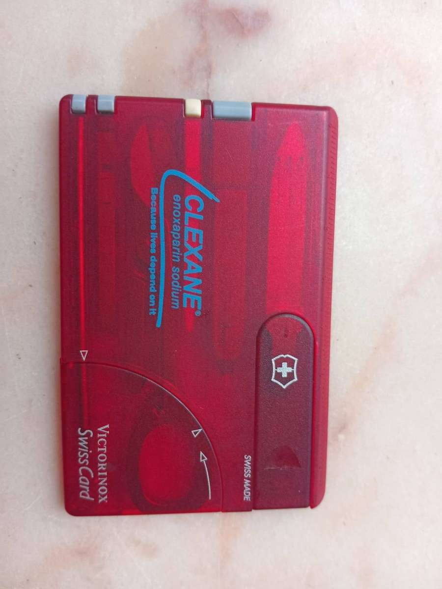 Victorinox swiss card