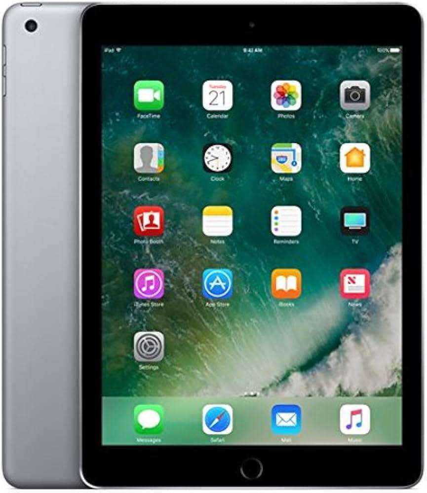  Apple iPad (5th Gen)  9.7", 32GB, Wi-Fi | Space Grey