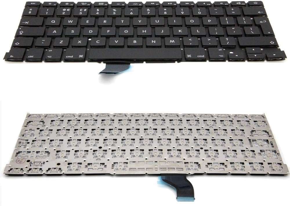 Keyboard Replacement compatible with MacBook Pro A1502 13 late 2013-2015 UK Layout
