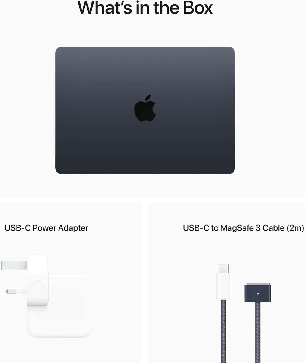 Apple MacBook Air 13.6"  M2 Chip | 8GB RAM | 256GB SSD (Grade-A, Used  Like New)