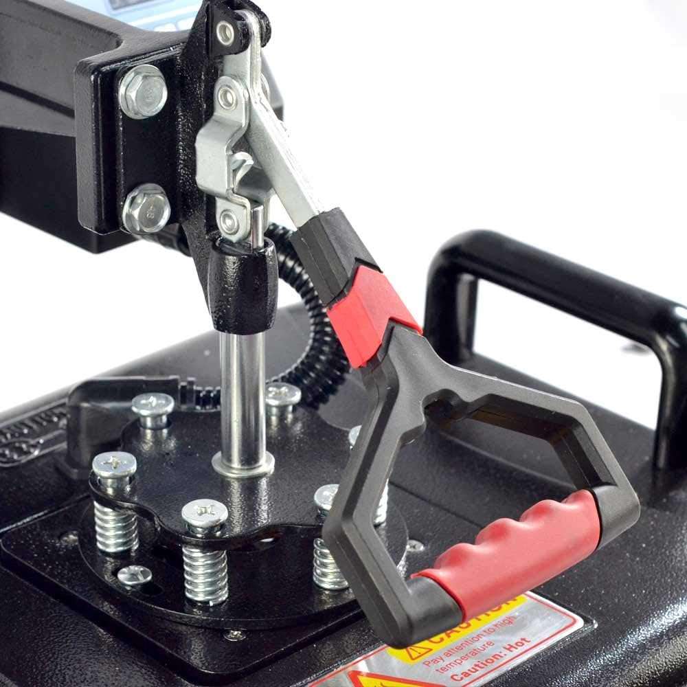 8-in-1 Heat Press Machine Digital Combo - T-Shirt, Mug, Plate, Cap, Cup, Swing Away Heat Transfer