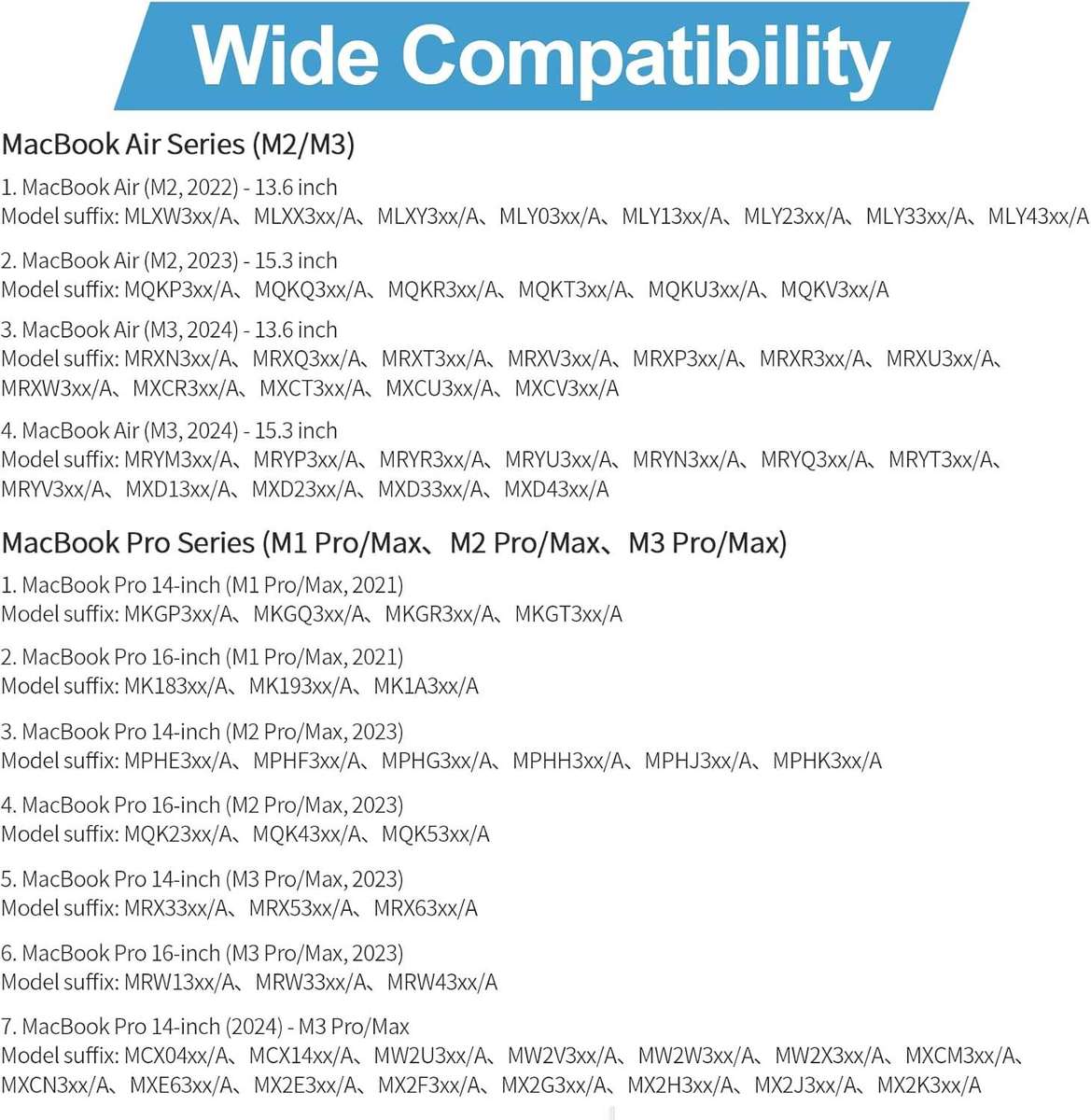140W MacBook Charger  Super Fast Charging with 2.2M USB-C to MagSafe 3 Braided Cable