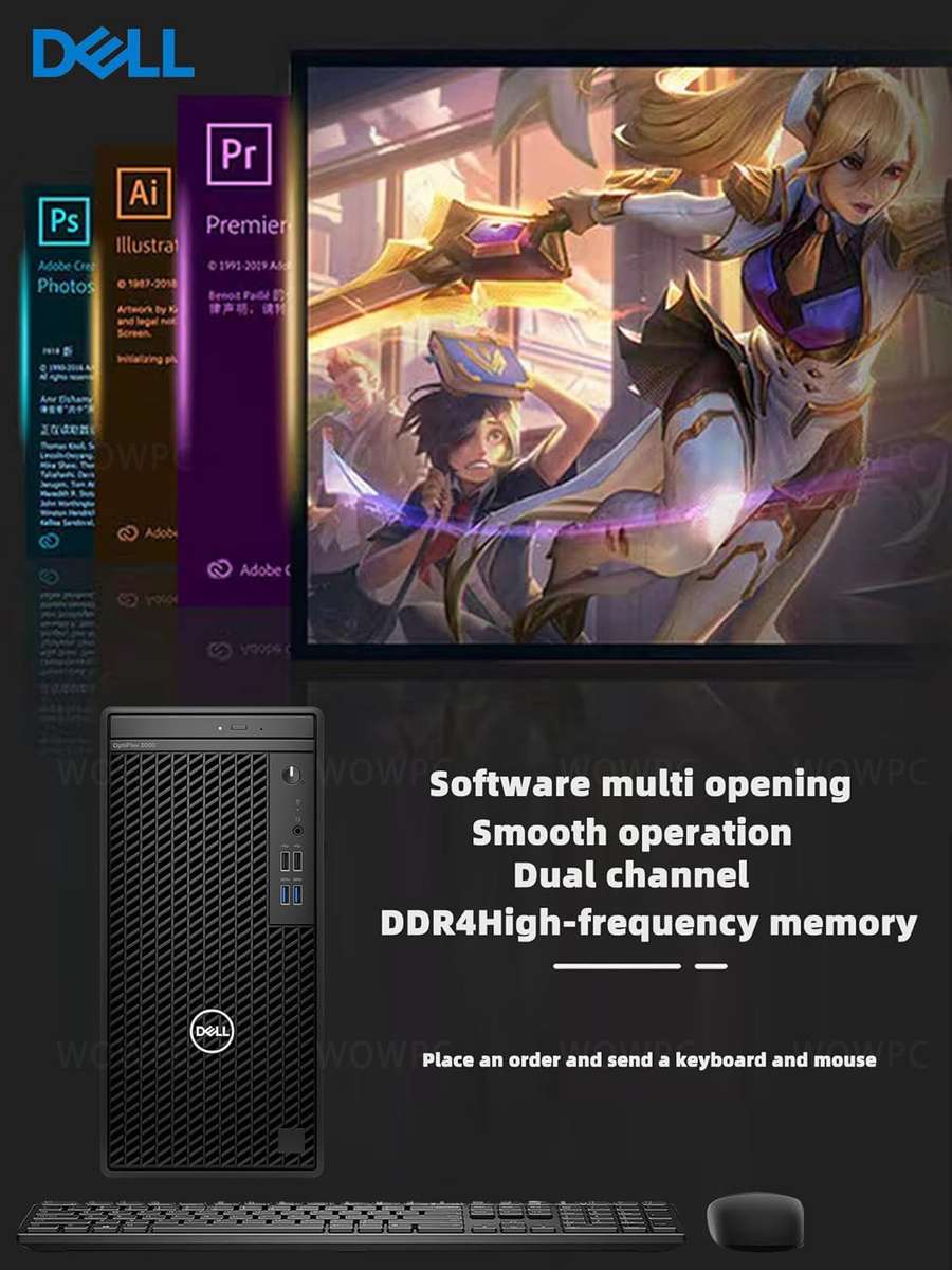 Dell OptiPlex 3080 Tower Business Desktop Computer