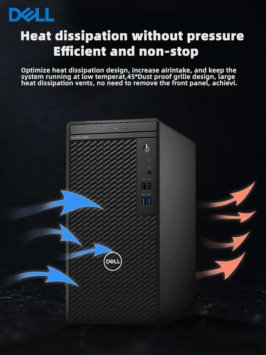 Dell OptiPlex 3080 Tower Business Desktop Computer